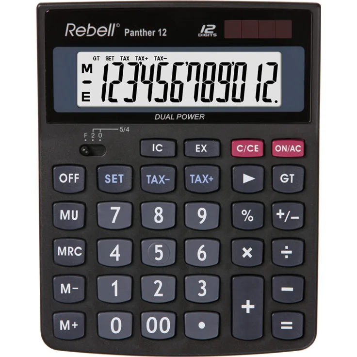Rebell RE-Panther 12 BX Rebell Tischrechner Panther 12