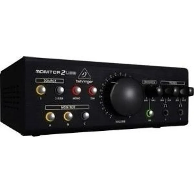 Behringer MONITOR 2 USB High End Kopfhörer und Lautsprecher Monitoring Controller