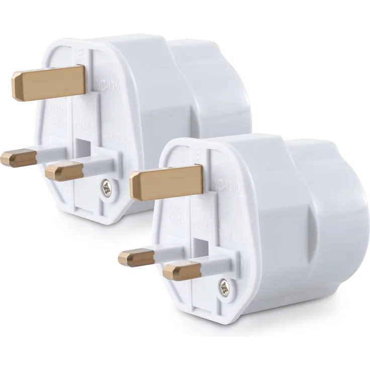 Kwmobile 2x Reiseadapter UK auf Schuko EU