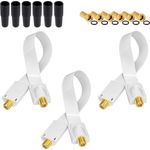 SET Fensterdurchführung + F-Stecker + Gummitüllen