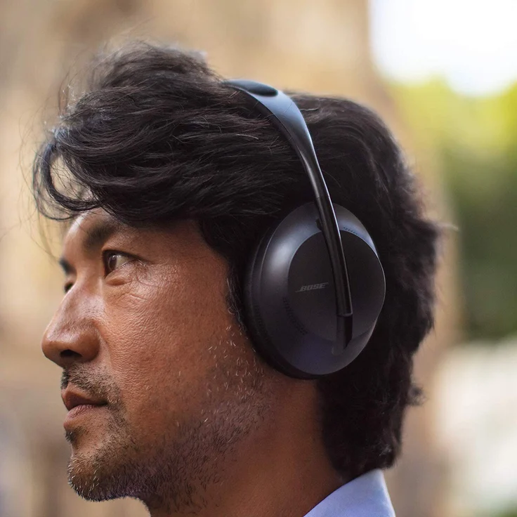 Bose Noise Cancelling Headphones 700 mit Alexa-Integration Over-Ear-Kopfhörer mit Bluetooth, Mikrofon, Noise Cancelling, schwarz – Bild 6