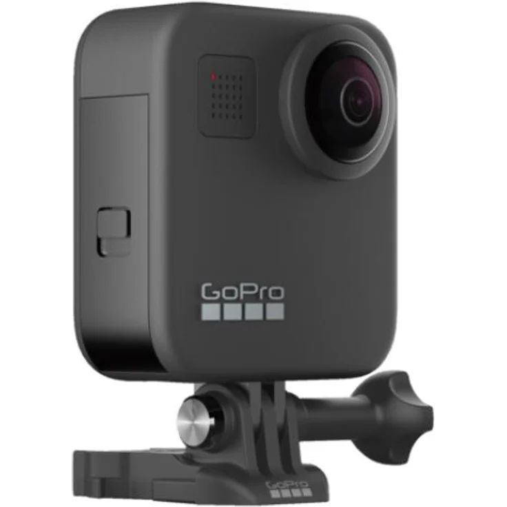 GoPro Max - wasserdichte 360 Grad Action-Cam(16,6 MP 360°/5,5 MP HERO-Modus Foto, 5K-Video (1440p/60 fps), Bildstabilisator/Autofokus, Touchscreen, Slow-Motion, Live-Video, wasserdicht bis 5 m, GPS/WLAN/BT/USB-C), schwarz – Bild 3