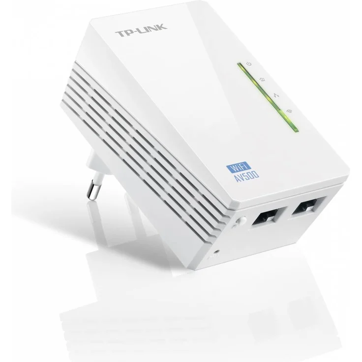 TP-Link TL-WPA4220 AV600 WLAN N300 WiFi Powerline (max. 600Mbit-s Powerline, max. 300Mbit-s WLAN 2,4GHz, Plug & Play, kompatibel zu allen Powerline Adaptern, 1-Teilig) weiß – Bild 3