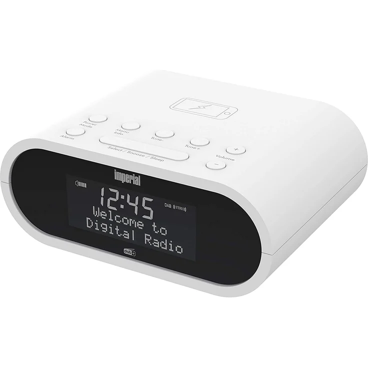 Imperial Dabman d20 Radiowecker, Dot-Matrix-Display, weiß – Bild 4