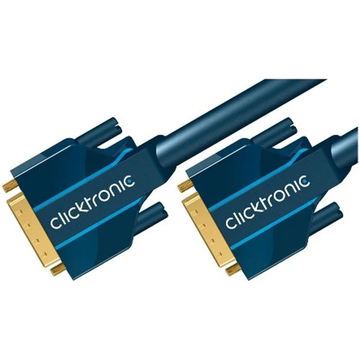 ClickTronic Casual Series - DVI-Kabel - DVI-D (M) bis DVI-D (M) - 1 m