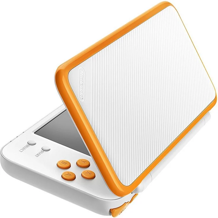 New Nintendo 2DS XL Weiß-Orange 256MB & 4GB Speicherkarte – Bild 4