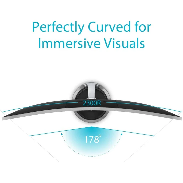 Asus Designo Curve MX38VC (90LM03B0-B01170) - 37,5 Zoll, QHD+ (3840 x 1600), IPS-Panel, 60Hz, 5ms, 300cd/m² – Bild 2