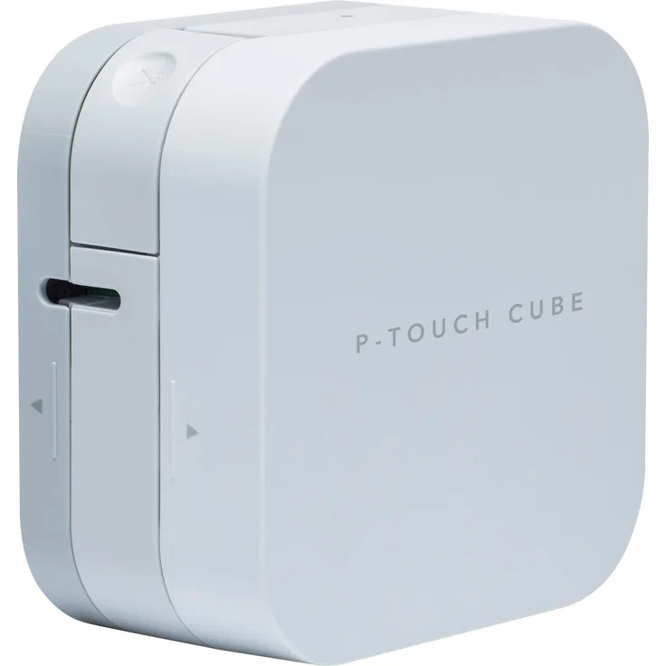 Brother PT-P300BT P-Touch Cube Etikettendrucker, kompakt, lässt Sich leicht mit Smartphones und Tablets bis 12 mm verbinden