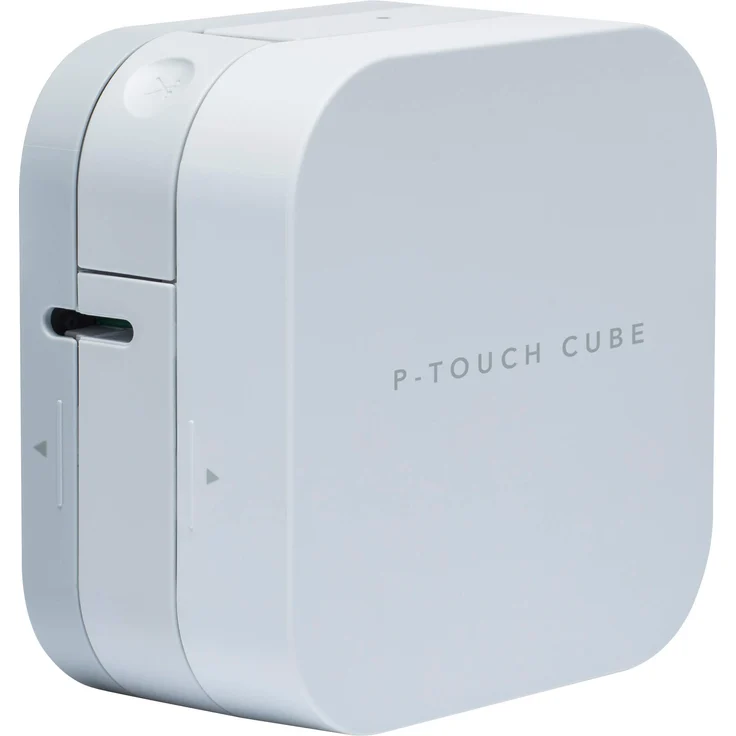 Brother PT-P300BT P-Touch Cube Etikettendrucker, kompakt, lässt Sich leicht mit Smartphones und Tablets bis 12 mm verbinden