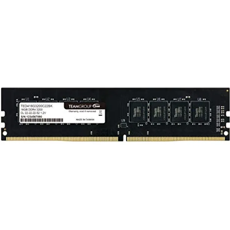 Team Elite - DDR4 - 16 GB - DIMM 288-PIN - 3200 MHz / PC4-25600 - CL22 - 1.2 V - ungepuffert - non-ECC - Preisvergleich