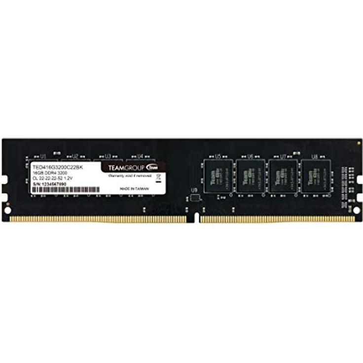 Team Elite - DDR4 - 16 GB - DIMM 288-PIN - 3200 MHz / PC4-25600 - CL22 - 1.2 V - ungepuffert - non-ECC - Preisvergleich – Bild 1