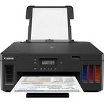 Canon PIXMA G5050 - Tintenstrahldrucker, Druckgeschwindigkeit (S/min): 13 S/W, 6,8 Farbe, Auflösung: 4800 x 1200 (USB, LAN, WLAN, AirPrint, Mopria, Cloud Print) 3112C006