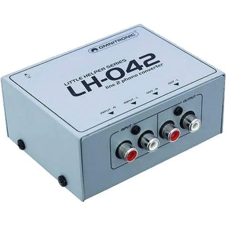 Omnitronic 10355042 LH-042 Line-Phono-Wandler