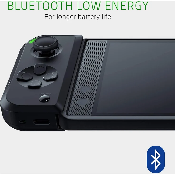 Razer Junglecat - Mobiler doppelseitiger Gaming-Controller für Android, modulares Design, Mobile Gamepad App, Bluetooth mit niedrigen Latenzen, für Razer Phone 2, Huawei P30 Pro und Samsung Galaxy S10+, schwarz (RZ06-03090100-R3M1) – Bild 8