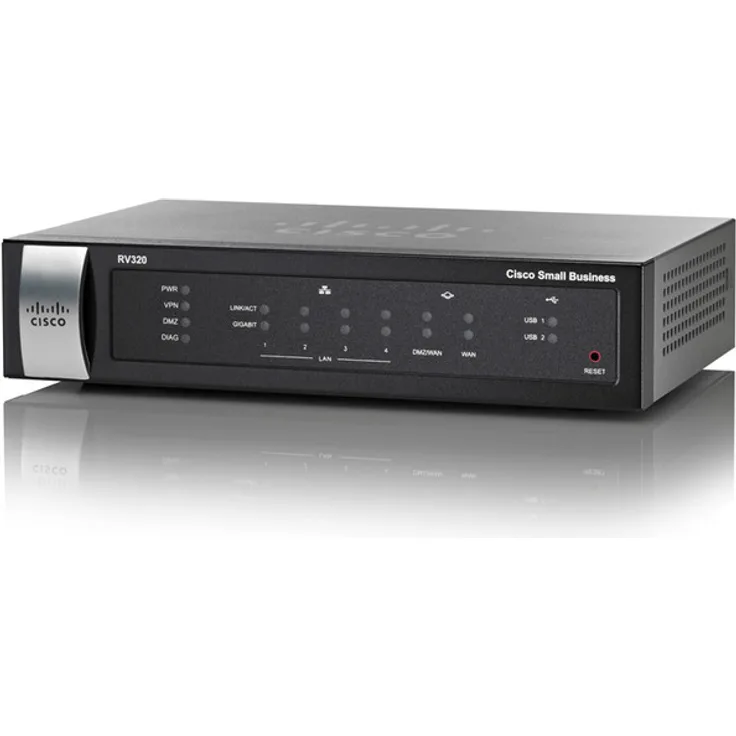 CISCO RV320 Dual WAN VPN Router USB 3G-4G modem support