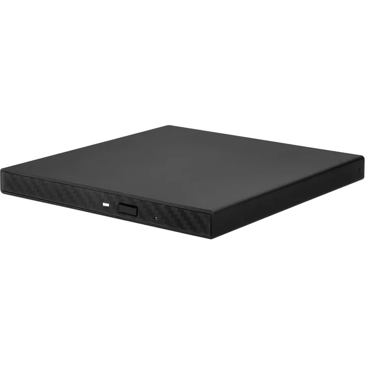 SilverStone SST-TS14B - Externes USB 2.0 2,5'' Aluminium-Festplatten-Gehäuse für 9,5 mm SATASSDs oder -HDDs inklusive 2,5'' SSD-HDD-Einbaurahmen-Adapter für den Einschub in den ODD-Notebook-Schacht, schwarz