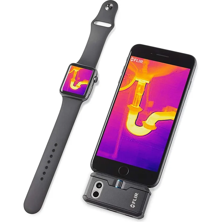 FLIR One Pro LT Wärmebildkamera für iOS mit 4800 Pixel Auflösung (Lightning), schwarz – Bild 4