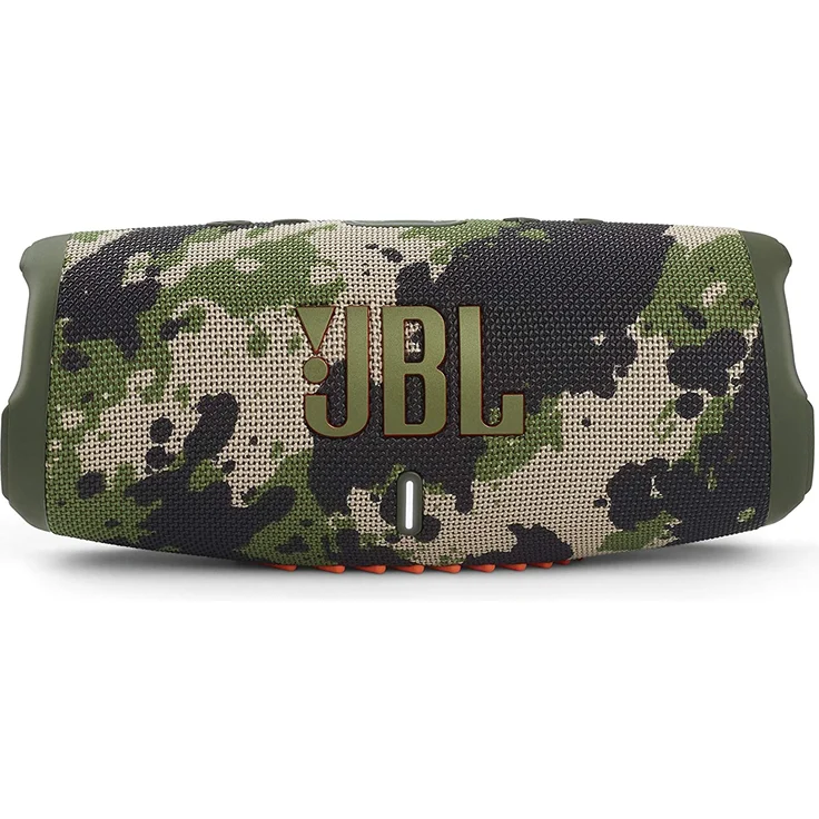 JBL Charge 5 Bluetooth-Lautsprecher mit 20 Stunden Akkulaufzeit, Powerbank, PartyBoost, wasserfest camouflage – Bild 3
