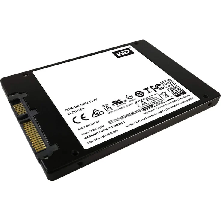 WD Blue 3D NAND SATA SSD WDS250G2B0A - Solid-State-Disk - 250 GB - intern - 2.5 Zoll (6.4 cm) - SATA 6Gb/s (WDS250G2B0A) – Bild 2