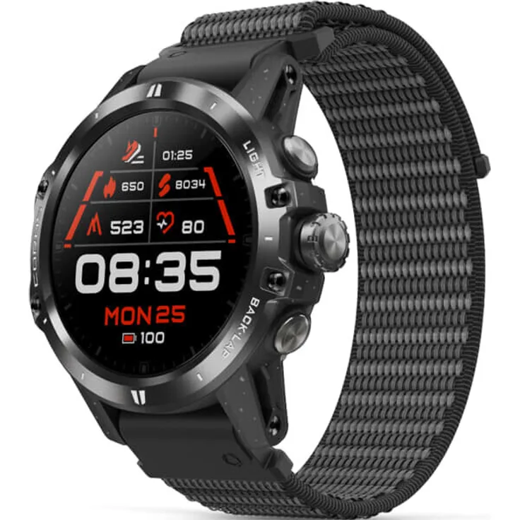 Coros Vertix Smartwatch GPS, Unisex, Einheitsgröße, gehäuse, Silikonarmband, Adventure