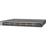 Netgear XS748T 48-Port 10G Ethernet LAN Switch Smart Managed Pro (mit 4x 10Gigabit SFP+, Desktop- oder Rack-Montage mit ProSAFE Lifetime-) schwarz