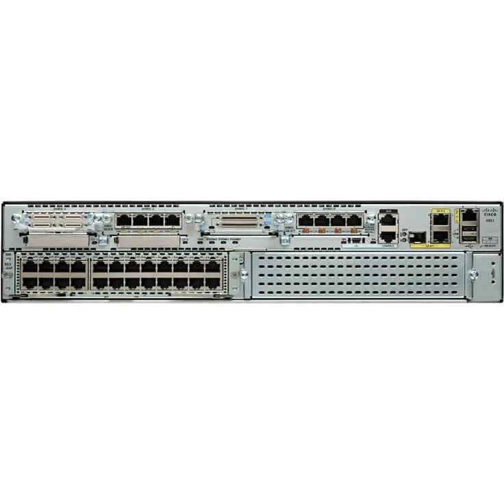 Cisco C2921-VSEC-SRE-K9 SRE Bundle für Cisco 3900, 2900 und 1900 Series Router (SRE Bundle, SRE 700, PVDM3-32, UC und SEC License PAK)
