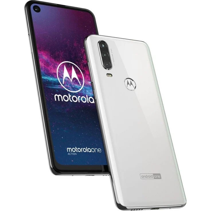 Motorola One Action 128GB Weiß Dual-SIM – Bild 3