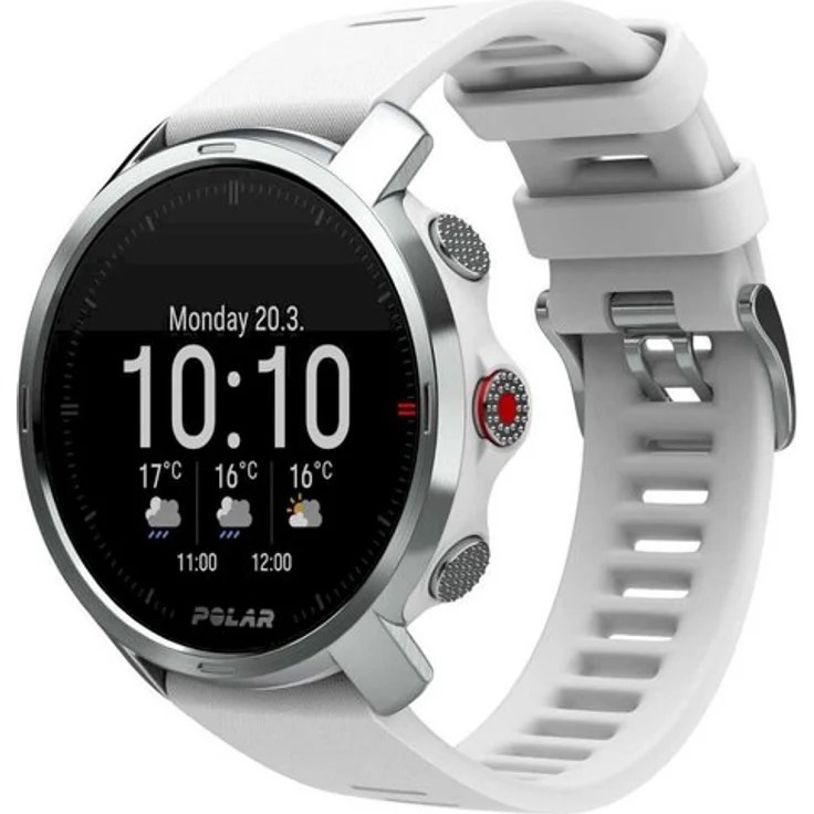 Polar Grit X Multisportuhr GPS, Unisex, M/L, Edelstahlgehäuse, Silber/Weiß (90081735) – Bild 5