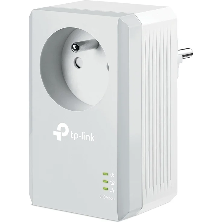 TP-Link CPL AV600 (600 Mbps), 1 Fast Ethernet-Port, integrierter Stecker (TL-PA4015P)  – Bild 4