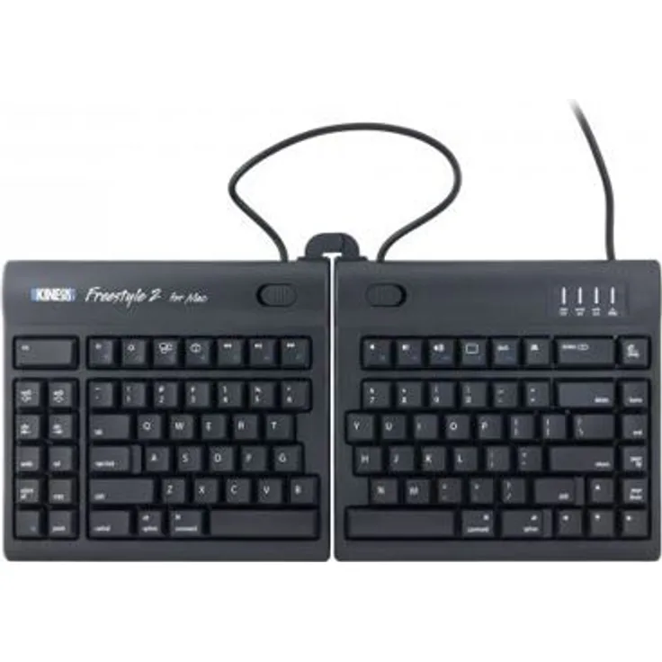 R-Go Tools Kinesis Freestyle2 Tastatur MAC (RGOKB800HMB-US) Englisch QWERTY