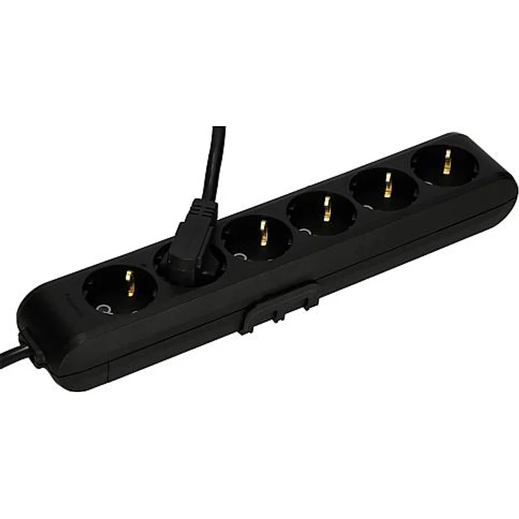 Panasonic 6-fa.Steckdosenleiste 1,5m schwarz WLTB04612BL-EU1