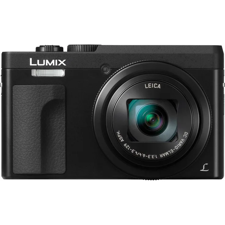 Panasonic DC-TZ91EG-K LUMIX High-End Reisezoom Kamera (Leica Objektiv, 30x opt. Zoom, 24mm Weitwinkel, Sucher, 4K)