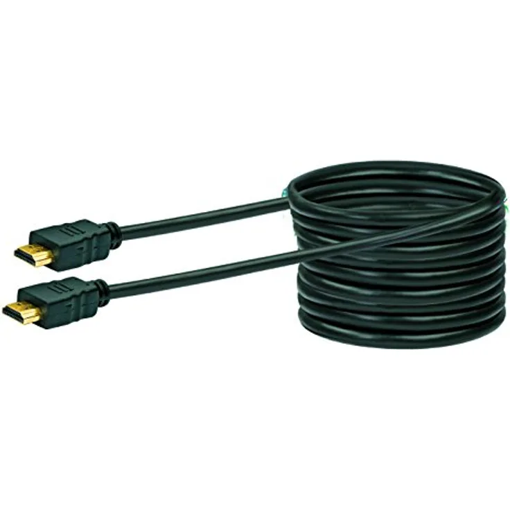 Schwaiger HDM50 533 High-Speed Kabel (HDMI, Ethernet, 5 m) schwarz