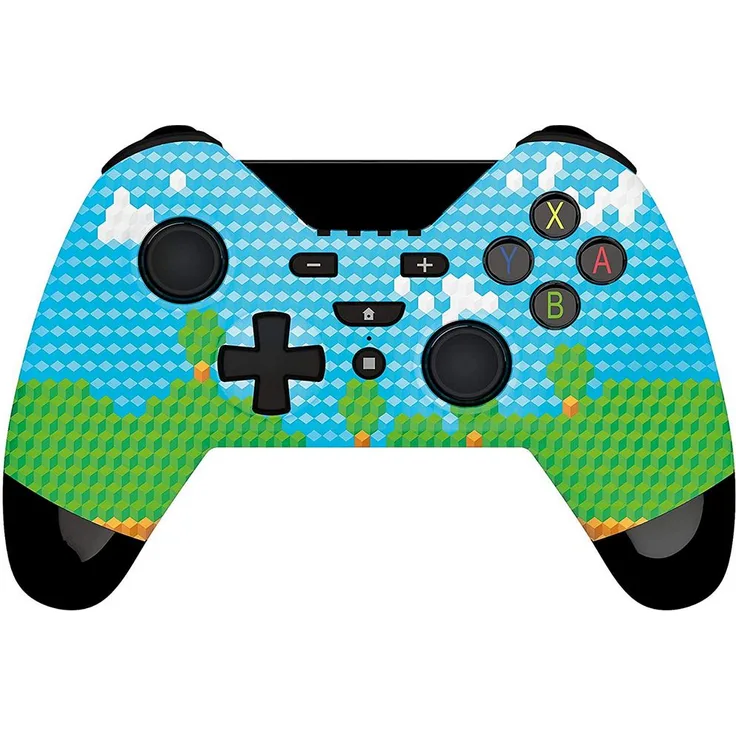 Gioteck WX4 Premium Wireless Controller Adventure Schwarz, Blau, Grün (812313010757) (PC, PS3, Switch)