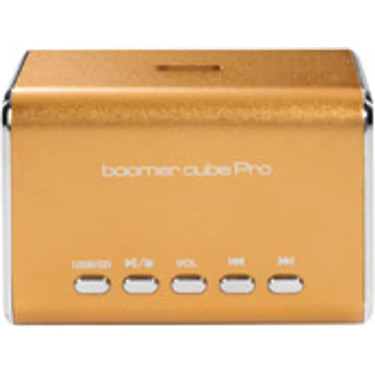 Ultron BOOMER CUBE PRO BROWN Kompakt-Lautsprecher - 6 Watt