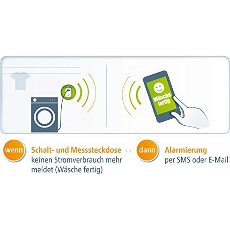 devolo Home Control Schaltsteckdose-Messsteckdose (schaltbare Steckdose mit Smart Meter Funktion, Z-Wave Hausautomation, Haussteuerung per iOS-Android App, Smart Home Aktor) weiß – Bild 6