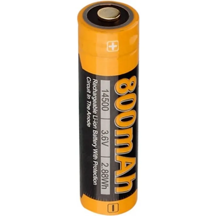 Li-Ion Akku 14500 Mignon AA 3,6 Volt mit Schutzelektronik Fenix ARB-L14-800, 800