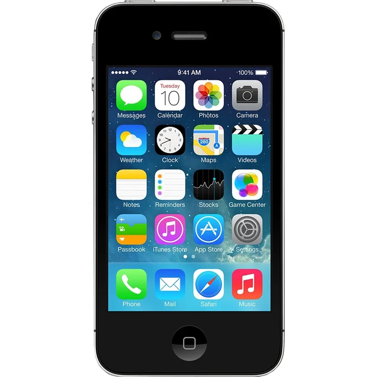 Apple iPhone 4s 32GB Schwarz – Bild 1