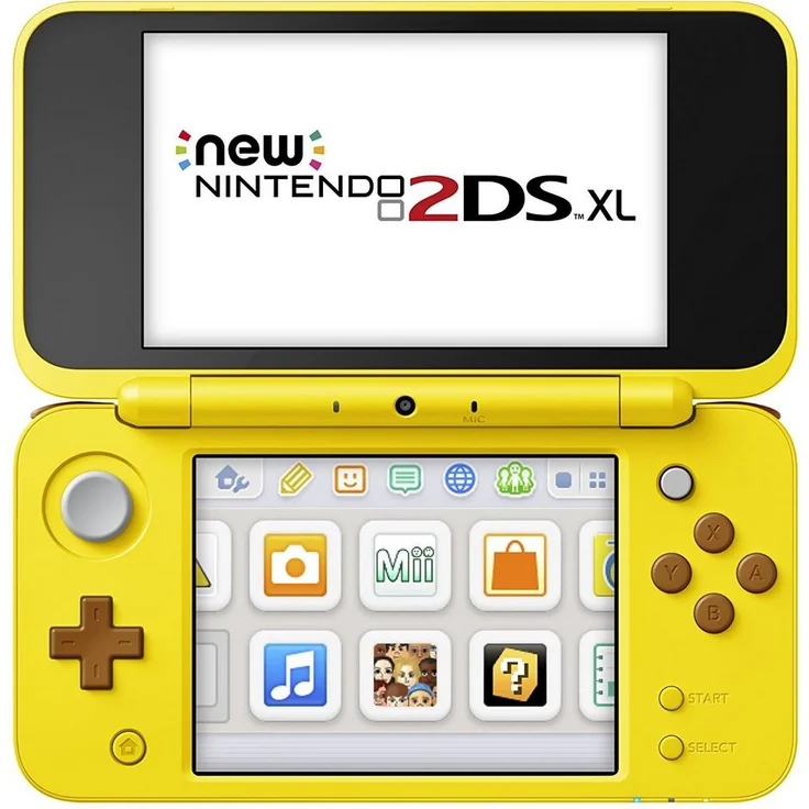 New Nintendo 2DS XL Pikachu Edition Gelb 256MB & 4GB Speicherkarte – Bild 5