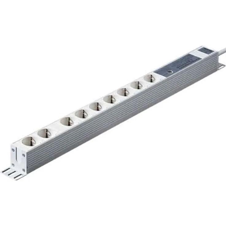 RITTAL DK Steckdosenleiste D Schuko 9-fach 250 V 16 A LHT 658 6x44x44 mm mit Ueberspannungsschutz