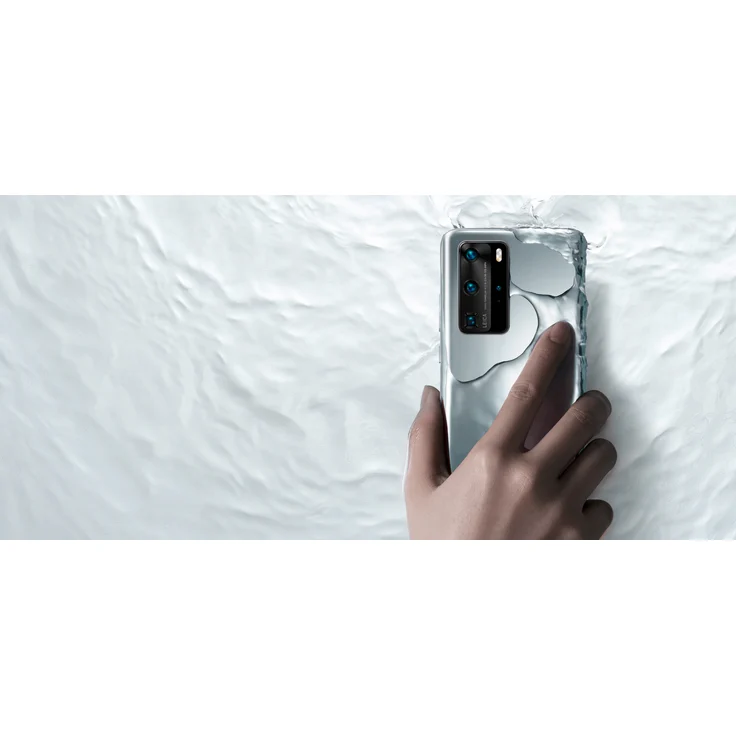 Huawei P40 Pro 5G Smartphone 16,71cm (6,58 Zoll) OLED-Display, 256GB interner Speicher, 8GB RAM, Dual-SIM, Android, Silver Frost – Bild 10