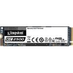Kingston KC2500 - Solid-State-Disk - verschlüsselt - 500 GB - intern - M.2 2280 - PCI Express 3.0 x4 (NVMe) - 256-bit AES-XTS - Self-Encrypting Drive (SED), TCG Opal Encryption 2.0 (SKC2500M8/500G)