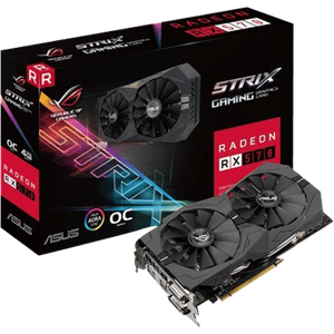 Bild für Asus ROG Strix-RX570-O4G-Gaming AMD Radeon Grafikkarte (4GB GDDR5 Speicher, PCIe 3.0, HDMI, DisplayPort)