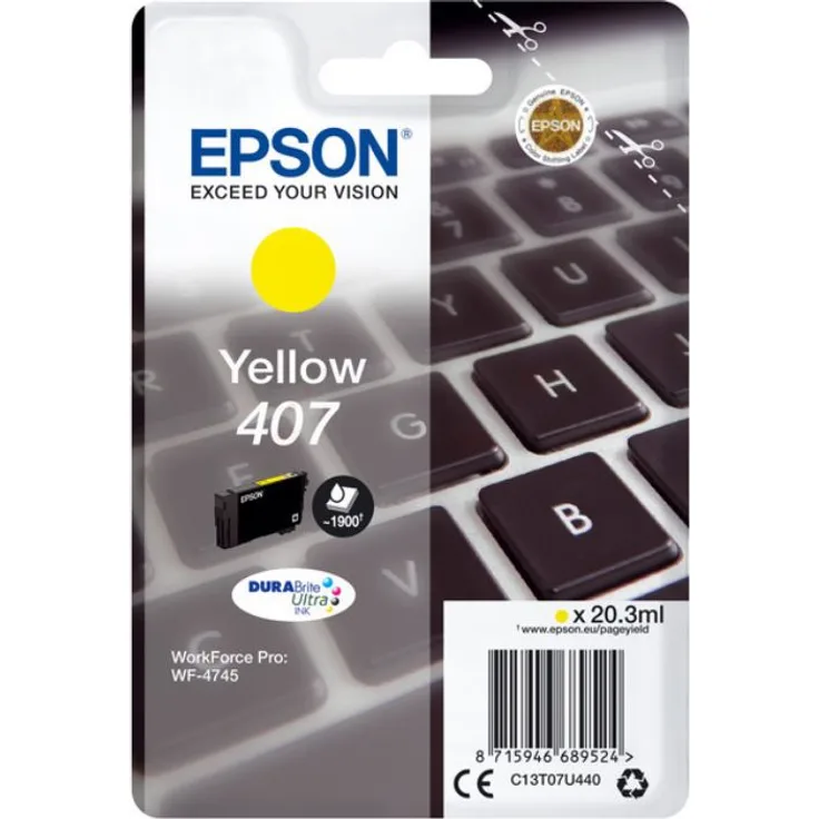 EPSON WF-4745 Series Ink Cartridge Yellow