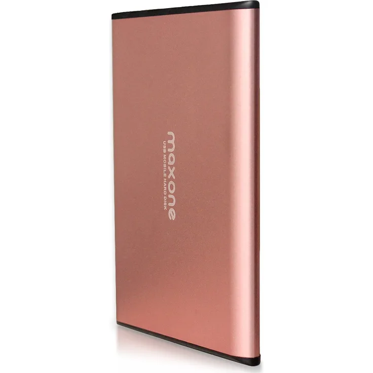 6,3 cm /2.5 Zoll Tragbare externe Festplatte schwarz USB 3.0 (1TB, Rose Pink)