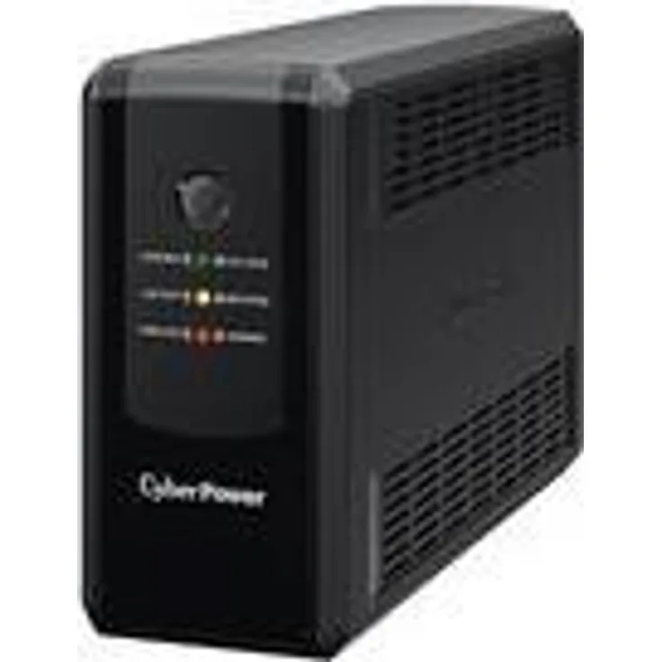 CyberPower USV für PC-NAS 360W, Greenpower-Technologie, AVR, 3X Schuko, 16 Minuten bei 90W, 2 Minuten bei 200W, UT650EG