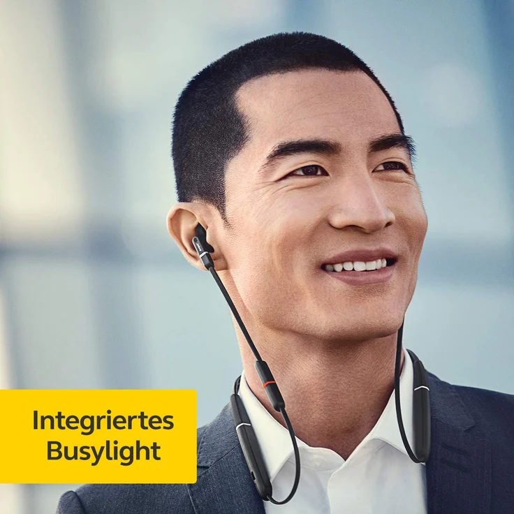 Jabra Evolve 65e MS binaural inkl. Link 370 In-Ear Kopfhörer, mit Bluetooth, Mikrofon, Noise Cancelling, schwarz – Bild 4