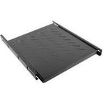 lanberg - Rack Cabinets Fixed Sliding Shelf 19'' 1U-465x550mm,max Load Capacity up to 18kg Black