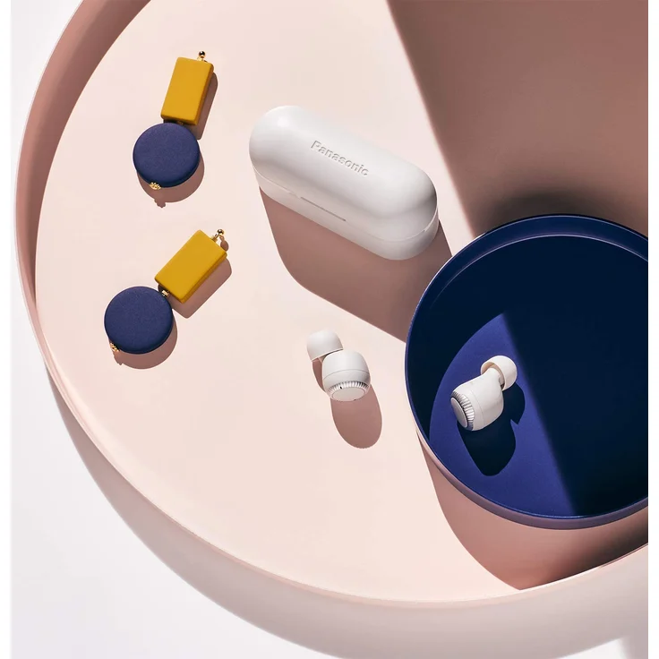 Panasonic RZ-S300WE-W True Wireless In-Ear Kopfhörer, mit Bluetooth, Mikrofon, spritzwassergeschützt, weiß – Bild 7