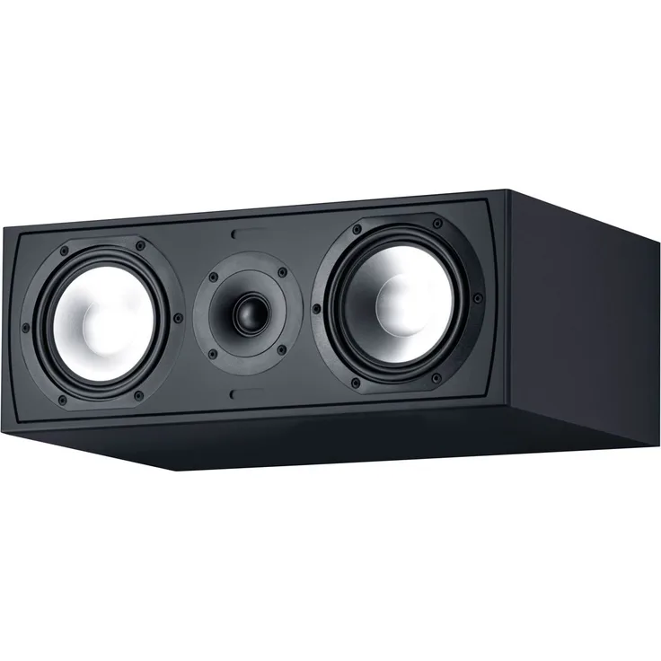 Canton GLE 455.2 Center Mittelkanallautsprecher, 80-140 Watt, schwarz Center-Lautsprecher - 85 Watt - schwarz
